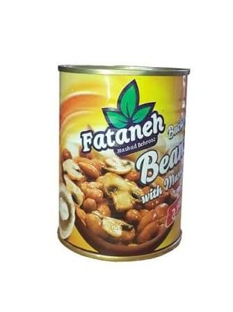 کنسرو لوبیا با قارچ 12 عددی فتانه