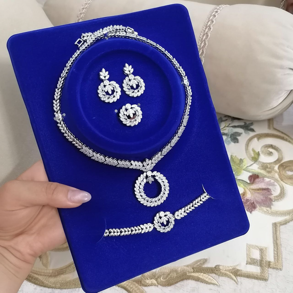 سرویس جواهری نگین دار کد 09003