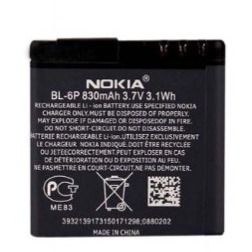Nokia BL-6P Battery For Nokia 6500C 6500 Classic / 7900 7900P Prism Mobile BL6Pباتری اورجینال نوکیا