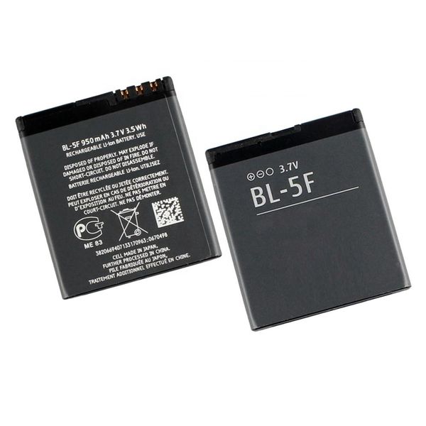 original Li-ion Battery BL-5F for NOKIA N95, N96, N93i, E65, 6210, 6290 باتری نوکیا