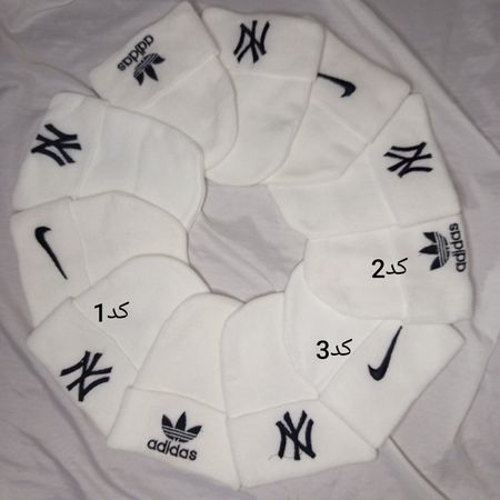 کلاه بافت اسپرت سفید