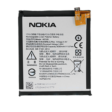 Original Nokia 8 Battery HE328 – 3030mAhباتری اورجینال نوکیا