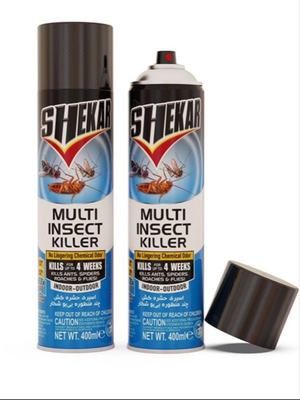 اسپری حشره کش شکار مدل  multi insect حجم 400 میلی لیتر 1عددی