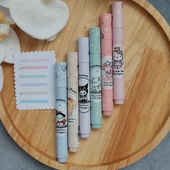 پک هایلایتر 6 عددی سانریو