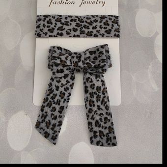 ست هد بند خز پلنگی کودک