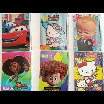 دفتر مشق 80 برگ کارتنی کد M