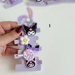 ست 5 عددی گیره مو کرومی