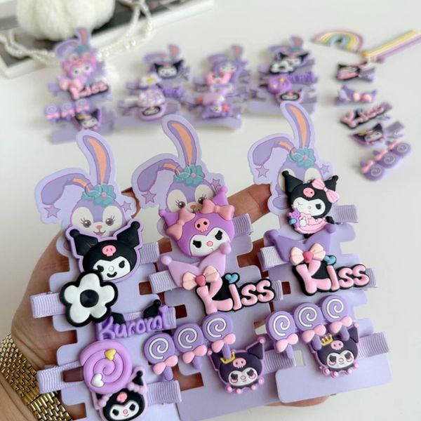 ست 5 عددی گیره مو کرومی