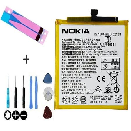 Original HE363 Battery for Nokia 8.1 X7 3.1 Plus TA-1119 TA-1128 باتری اورجینال نوکیا