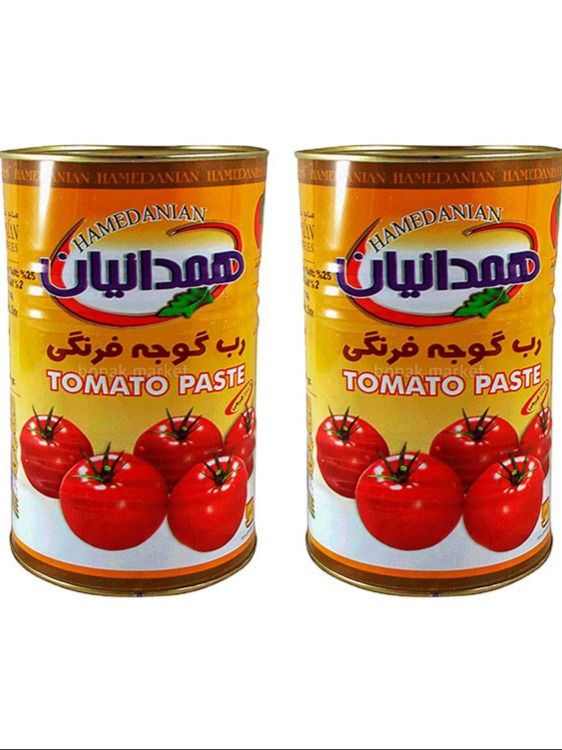 کنسرو رب گوجه 4.5 کیلویی همدانیان 4 عددی