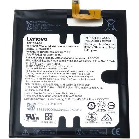 Original Lenovo L14D1P31 Battery For Lenovo Tab3 7 Plus / PHAB Plus باتری اورجینال