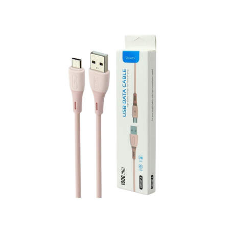 کابل ژله ای تبدیل USB به microUSB وریتی مدل CB 3138 A طول 1 متر