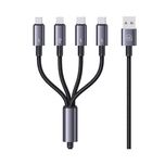 کابل USAMS 4IN1 Aluminum Alloy یوسمز مدل sj739 طول 1.5 متر