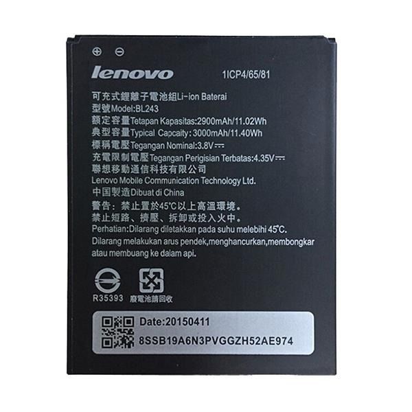 باتری اورجینال لنوو Original BL243 Battery for Lenovo K3 Note K50a40 / A7000 A5500 A5600