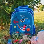 کوله پشتی پسرانه طرح دار