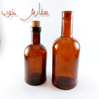 بطری نیم لیتری چوب پنبه خور