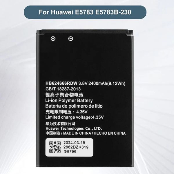 باتری مدل HB624666RDW مناسب مودم قابل حمل هوآوی E5783