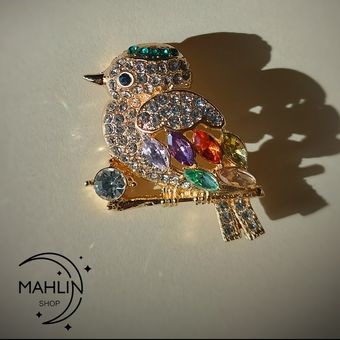 سنجاق سینه پرنده