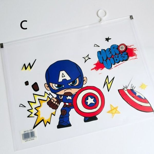 کاور پوشه ای A4 زیپ دار پسرانه