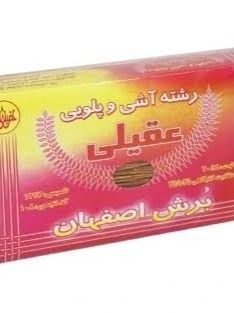 رشته پلویی400گرم عقیلی 24 عددی