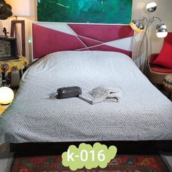 ست روتختی نخ پنبه پاکستانی دو نفره کد k-016