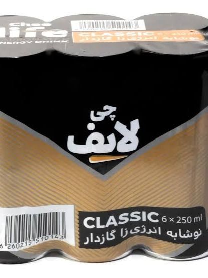 انرژی زا چی لایف 250 میل 6 عددی