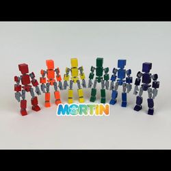 مینی دامی رنگی MINI dummy اسباب‌بازی دامی