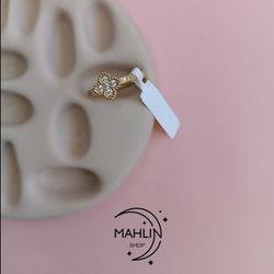 انگشتر ونکلیف نگین دار