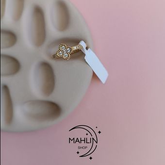 انگشتر ونکلیف نگین دار