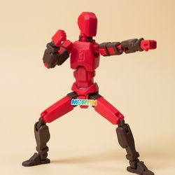 فیگور دامی Dummy13  رنگ قرمز  قهوه ای اسباب‌بازی  دامی