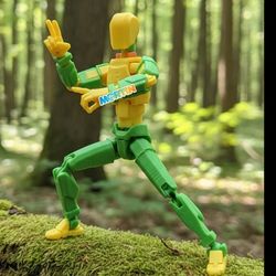 فیگور دامی Dummy13 رنگ زرد سبز اسباب‌بازی  دامی