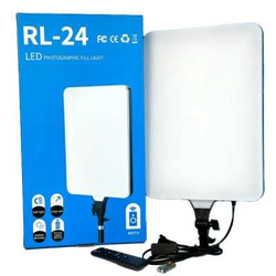پنل نور ثابت LED (سافت لایت ) مدل RL-24 با ریموت کنترل
