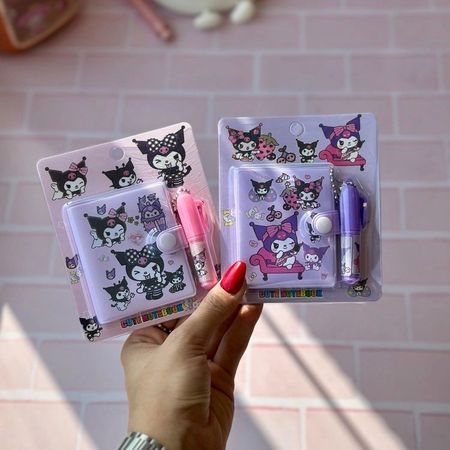 مینی دفترچه خودکار دار کرومی