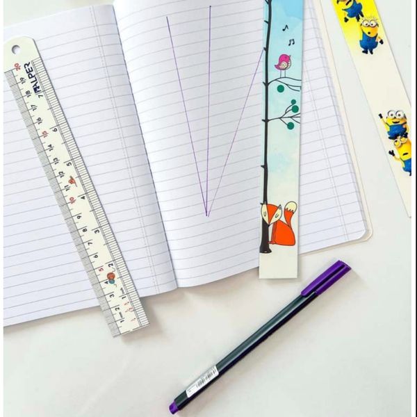 خط‌کش فلزی فانتزی