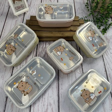 ظرف غذا دو قسمتی کاپی بارا