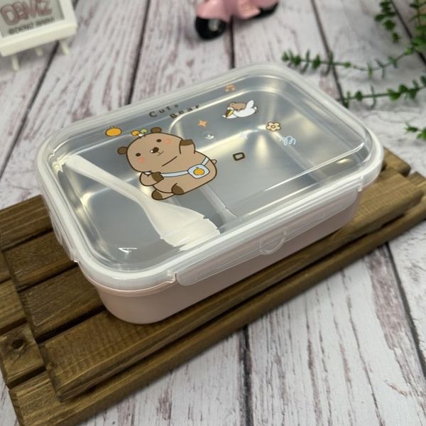 ظرف غذا دو قسمتی کاپی بارا