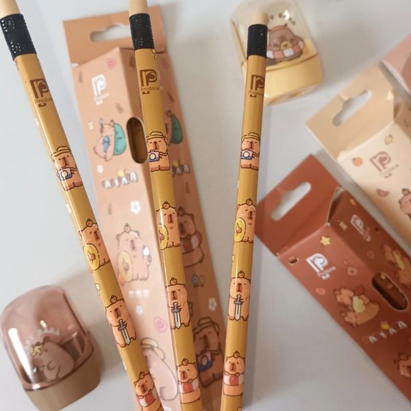 مداد مشکی مثلثی کاپی بارا