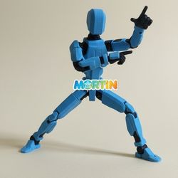 اسباب بازی دامی فیگور دامی Dummy13  رنگ  آبی مشکی