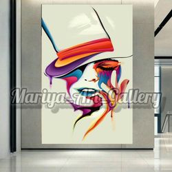 تابلوی آبسترک کد 085