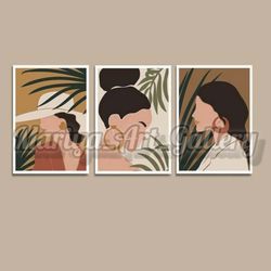 تابلو دکوراتیو مدرنیته سه تیکه