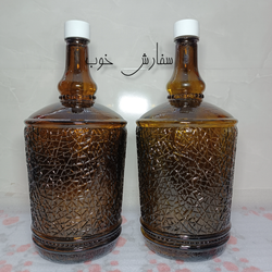 بطری 4 لیتر قهوه‌ای