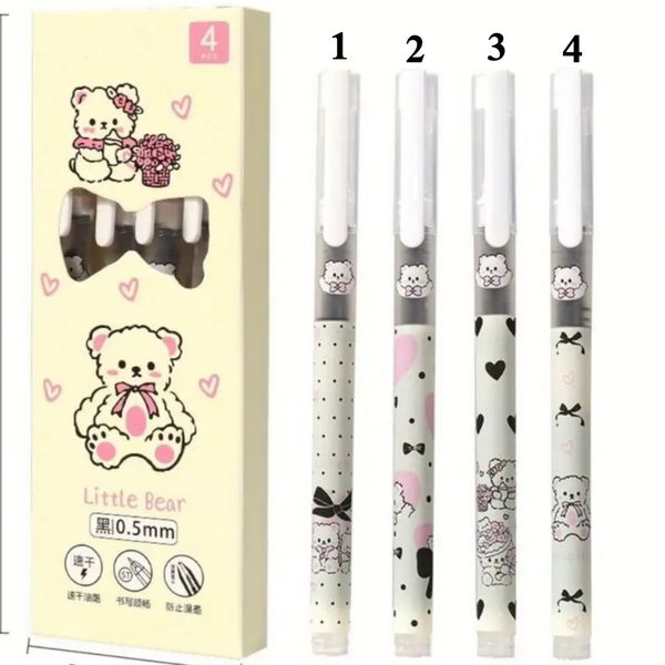 خودکار مشکی 0.5 خرسی