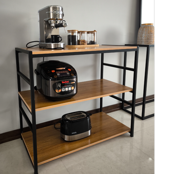 شلف کافی بار مدرن و فلزی