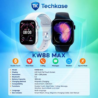 ساعت هوشمند keqiwear kw88
