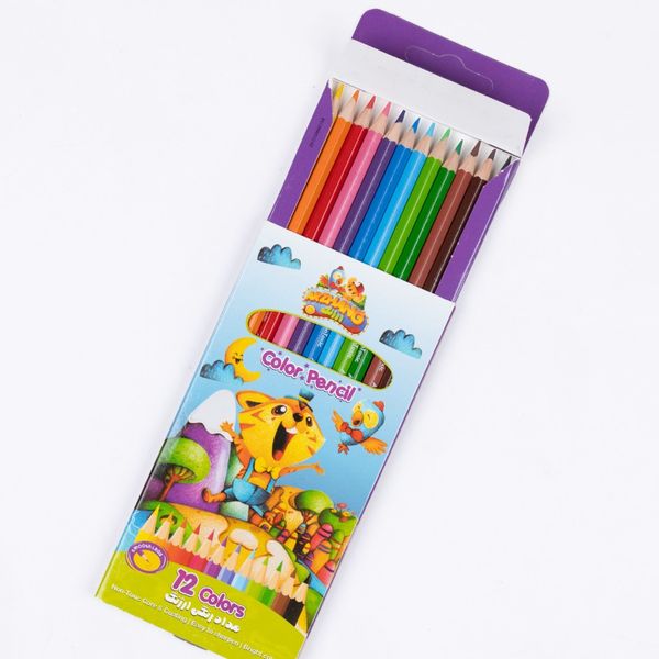 مداد رنگی 12 رنگ ارژنگ