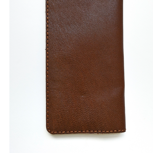 کیف پول کتی چرم طبیعی بزی مردونه