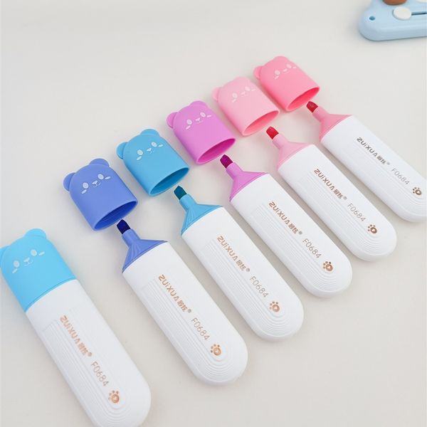 پک 3 عددی هایلایتر خرسی