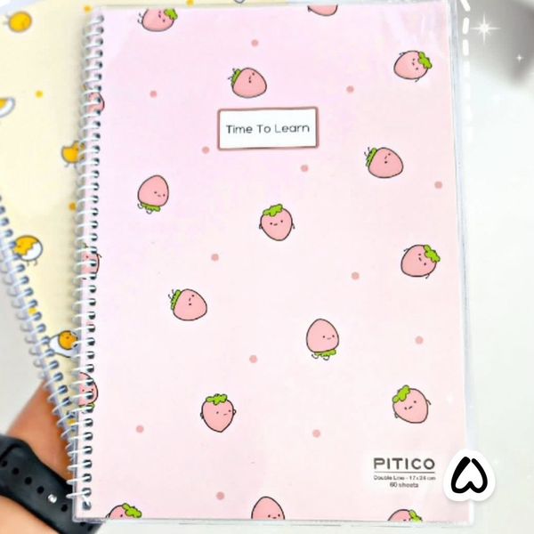 دفتر 60 برگ دو خط زبان