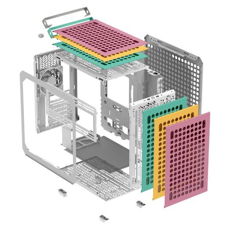 ( درحد نو ) CASE CoolerMaster QUBE 500 MACRON