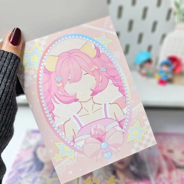 دفترچه استیکری انیمه (رندوم)